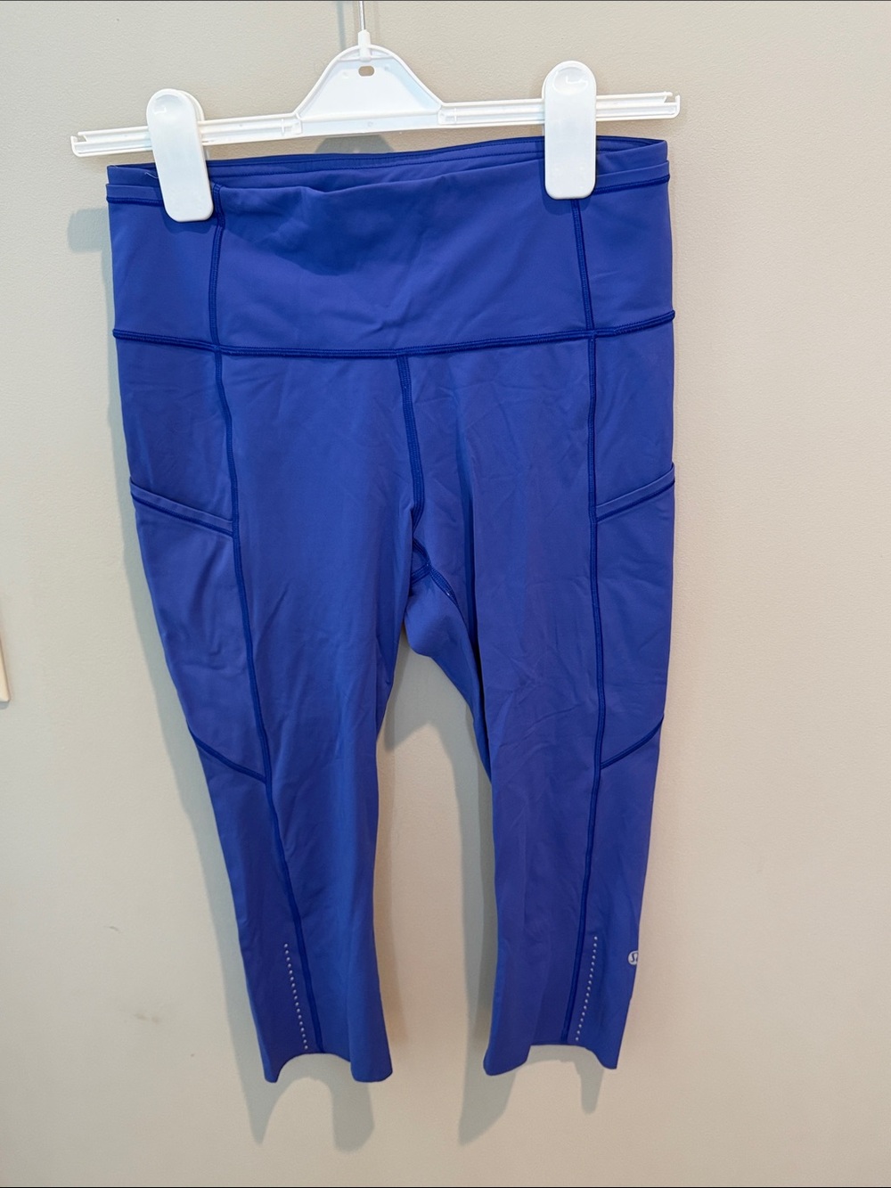 lululemon athletica Royal Blue Leggings with Side Pockets